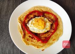 自制手抓饼煎蛋的做法图解6