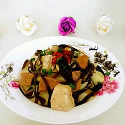 土豆海带炖豆腐的做法[图]