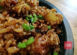 腊味土豆焖饭的做法图解2