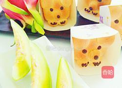 萌萌哒小熊宝宝小面包的做法图解11