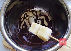 香蕉巧克力冰棒的做法图解5