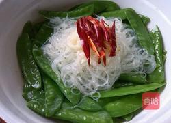 荷兰豆拌粉丝的做法图解5
