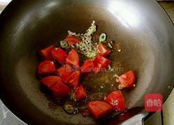 西红柿炒花菜的做法图解6