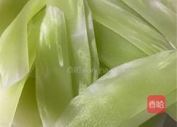 青笋回锅肉的做法图解4