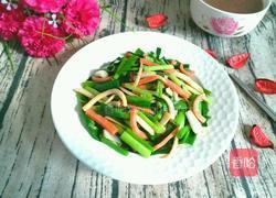 小葱杏鲍菇炒火腿的做法图解8