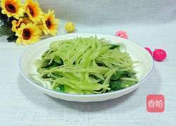 清炒莴笋的做法图解7