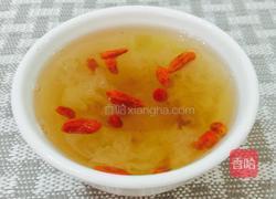 雪莲子桃胶枸杞银耳羹的做法图解8