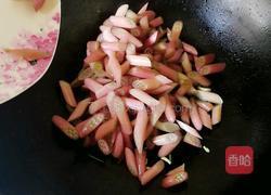 炒糖醋芡实茎的做法图解6