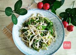 炒青椒绿豆芽的做法图解9