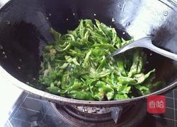 青椒炒粉条的做法图解5