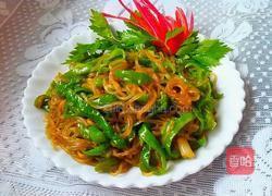 青椒炒粉条的做法图解8