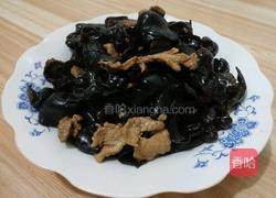 木耳炒肉的做法图解7