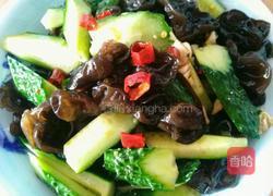 凉拌黄瓜木耳的做法图解9