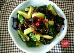 凉拌黄瓜木耳的做法图解10