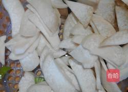 猪肚炒蘑菇的做法图解1