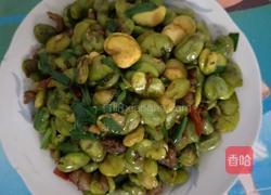 肉沫蚕豆的做法图解8