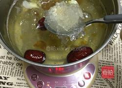 桃胶皂角米雪燕羹的做法图解5