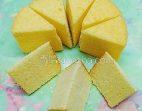 六寸戚風(fēng)蛋糕（普通面粉版）