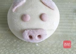 小猪豆沙包的做法图解13