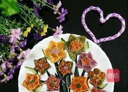 趣味彩色蒸饺的做法图解12