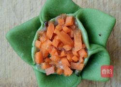 趣味彩色蒸饺的做法图解6