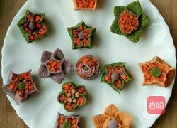 趣味彩色蒸饺的做法图解11