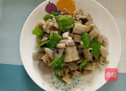 蚝油青椒藕丁的做法图解7
