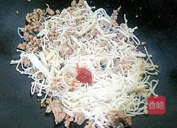肉末炒金针菇的做法图解12