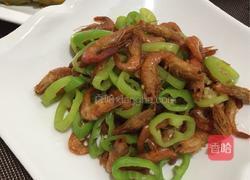 椒圈炒河虾的做法图解9