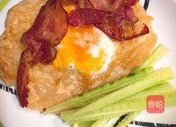 炸锅版【培根鸡蛋手抓饼】的做法图解3