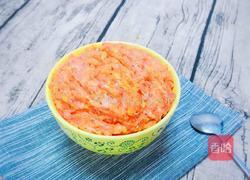 胡萝卜香菇煎饺的做法图解1