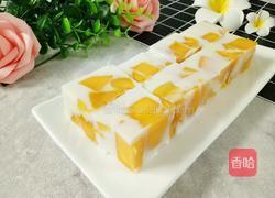 芒果椰汁糕的做法图解2