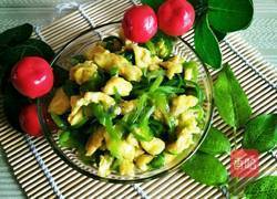 草鸡蛋青椒丝的做法图解11