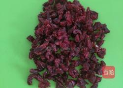 抹茶蔓越莓饼干的做法图解1