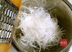 萝卜丝虾皮油墩子的做法图解2