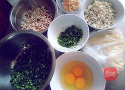 玉米面菜团的做法图解1