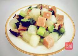 清炒冬瓜午餐肉的做法图解10