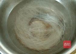 粉丝拌菠菜的做法图解3