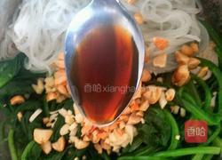 粉丝拌菠菜的做法图解10