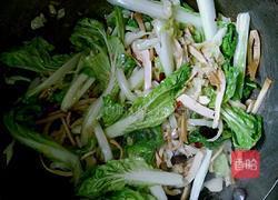 小青菜炒豆腐干的做法图解9