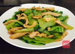 肉片炒青瓜的做法图解7