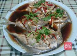 老屋私房菜 油泼鲳鱼的做法图解2