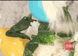 9月+宝宝奶香菠菜泥的做法图解5