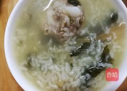 排骨菜干粥的做法图解17