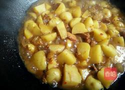土豆烧腊肉的做法图解5