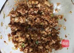 肉馅菜团子的做法图解3