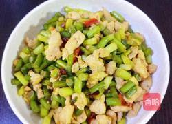 蒜薹爆鸡丁的做法图解7