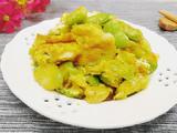 蚕豆炒鸡蛋