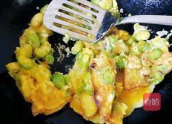 蚕豆炒鸡蛋的做法图解7