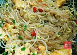 豆芽炒粉的做法图解8